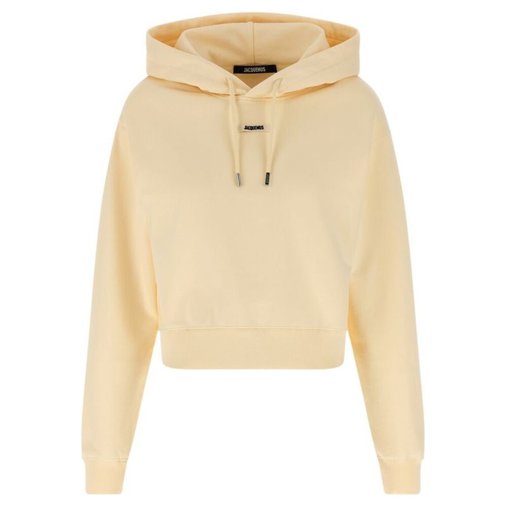 Jacquemus Beige Cotton Women's Hoodie